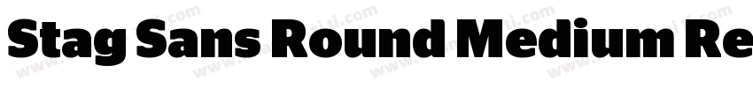 Stag Sans Round Medium Regular字体转换